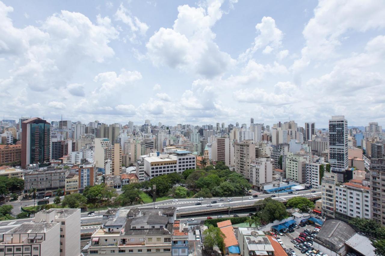 Espaco E Conforto No Centro Com Garagem E Internet 500Mb São Paulo Ngoại thất bức ảnh